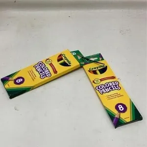 2 coloured pencils, pre-sharpened 8 per pk