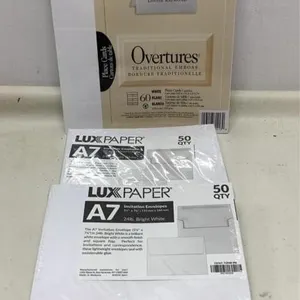 2 pk invitation envelopes & place cards