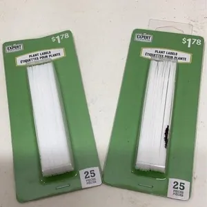 2 pks plant labels 25 per pack