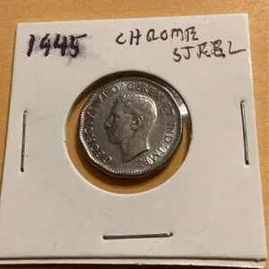 1945 Canada five cent piece