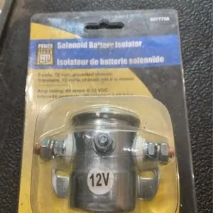 Solenoid battery insulator