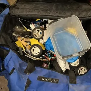 Large Duffel Bag full of RC Parts