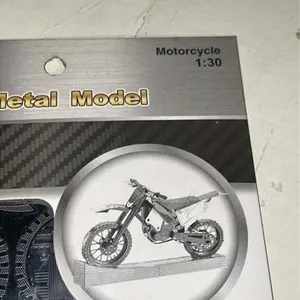 Metal model Dirtbike - sealed package