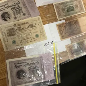 5-German Reichs banknotes