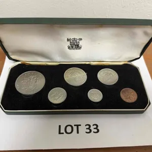 1969 Jamaican proof coin set