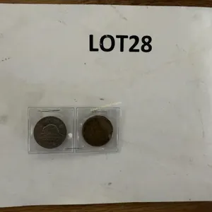 2-1942 Canadian 5-cent nickels