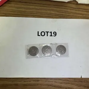 1934-1936 Canadian 5-cent King George V coins