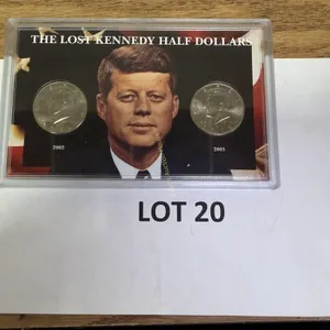 2002, 2003 �Lost Kennedy half dollars�