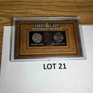 1938, 2003 First and Last Jefferson nickels