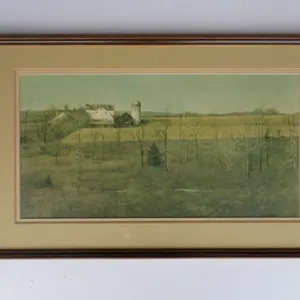 Framed Vintage Bob McGinnis Painting