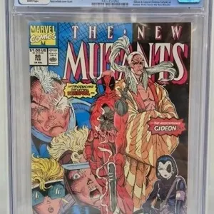 CGC Marvel New Mutants Comic No.98 Garde 9.8