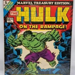 Marvel Treasury Edition No.5 The Hulk On The Rampa