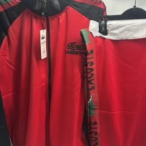 New Lacoste Track Suit & Pants Zip jacket size 2XL