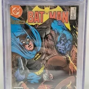 CGC DC Batman Comic No.387 Grade 9.6