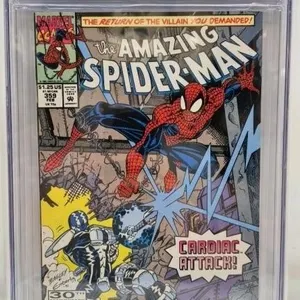 CGC Marvel Amazing Spiderman Comic No.359 Grade 9.