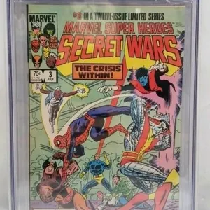 CGC Marvel Super Heroes Secret Wars Comic No.3 Gra