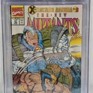 CGC Marvel New Mutants Comic No.97 Grade 9.8