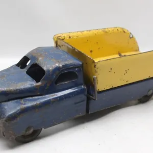 Vintage Buddy L Pressed Steel Toy Dump Truck