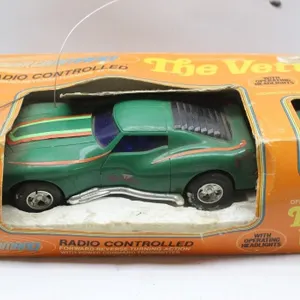 1978 Remote Control Corvette Toy Car in Box