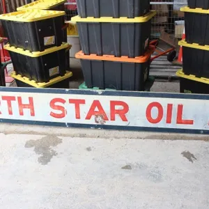 Original 12 ft North Star Oil Ltd Dealer Sign
