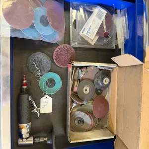 Pneumatic Angle Die Grinder and Pads