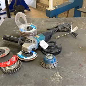 Makita Angle Grinder and Attachments