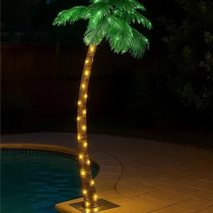 NEW $115 (5 ft) Artificial Lighted Palm Tree