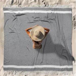 SEALED $30 (XXL) Oversized Turkish Beach Towel...