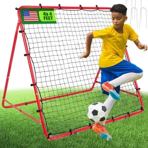 New $90 (4x4 FT) Soccer Rebounder Net |...