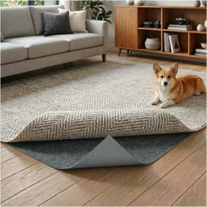 SEALED $115 (6x9ft) Thick Felt Rug Gripper, 6 x...