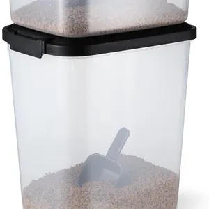 DAMAGED $55 Amazon Basics Pet Food Storage...