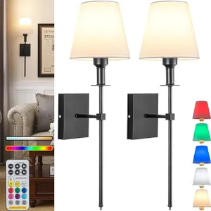 New $59 Wall Lights Battery Operated Wall...