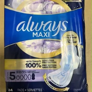 SEALED 24 Pack Always Maxi Size 5 Pads