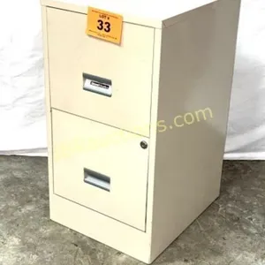 2 DRAWER FILING CABINET