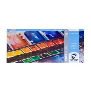 Van Gogh Watercolor Paint Set 36-Half Pan