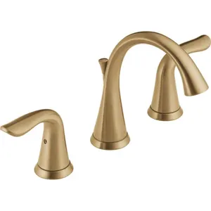 DELTA 8 In. Widespread Faucet Bronze