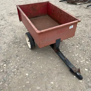 Garden Trailer W/ End Dump