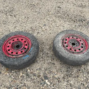 2 - 195/65R15 Tires on Steel Wheels