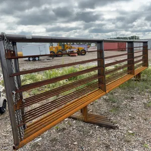 5 - 24' FREESTANDING 2-3/8" 5 ROD PANELS (BUYER PAYS 5X BIDDING PRICE)