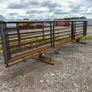 5 - 24' FREESTANDING 2-3/8" 5 ROD PANELS (BUYER PAYS 5X BIDDING PRICE)