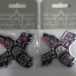 Lot of 2 Oscardo Andy Everson Transcendence Metallic Magnets