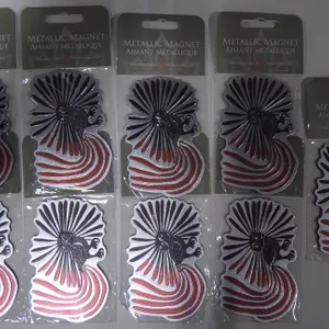 Lot of 9 Oscardo Kenojuak Ashevak Enchanted Owl Metallic Magnets