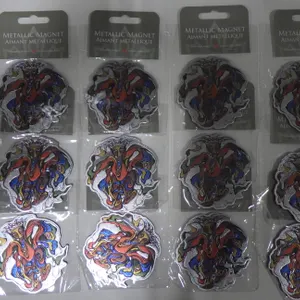 Lot of 13 Oscardo Daphine Odjig Pow Wow Dancer Metallic Magnets