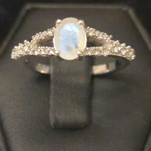 Sterling Silver Moonstone Ring