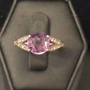 Sterling Silver Amethyst Ring
