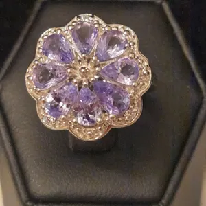 Sterling Silver Flower Ring