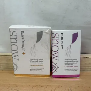 SNOW Whitening Strips 42 Diamond Treatments 14 Purple Treatments - New/Opened/Missing 14 All Together