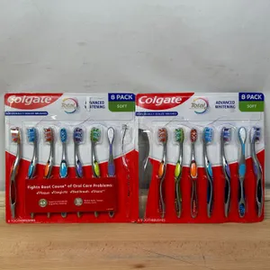(2) Colgate Total Advanced Whitening Toothbrush, 8pk - New/Missing 2