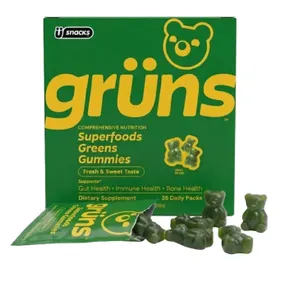 Grüns: Adult Greens Gummies, 35 Daily Packs- New/ Open Box