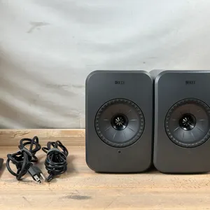 KEF: LSX II LT Wireless Bookshelf Speaker Pair, Gray, $699 Retail - Used